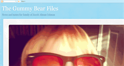 Desktop Screenshot of gummybearfiles.blogspot.com