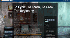 Desktop Screenshot of cycle-learn-grow.blogspot.com