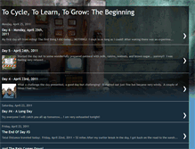 Tablet Screenshot of cycle-learn-grow.blogspot.com