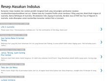 Tablet Screenshot of indoaus.blogspot.com