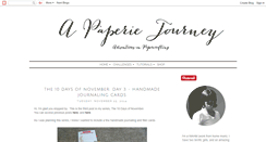 Desktop Screenshot of apaperiejourney.blogspot.com