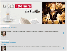 Tablet Screenshot of cafedegaelle.blogspot.com