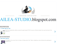 Tablet Screenshot of ailea-studio.blogspot.com