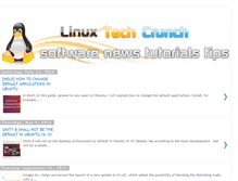 Tablet Screenshot of linux-software-news-tutorials.blogspot.com