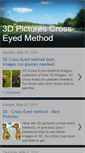 Mobile Screenshot of 3d-cross-eyed.blogspot.com