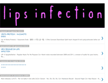 Tablet Screenshot of lipsinfection.blogspot.com