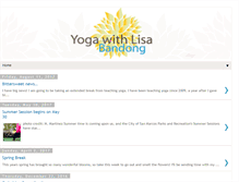 Tablet Screenshot of lgbyoga.blogspot.com