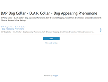 Tablet Screenshot of dapdogcollar.blogspot.com