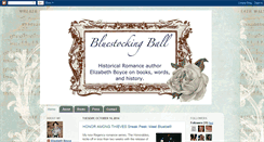 Desktop Screenshot of bluestockingball.blogspot.com