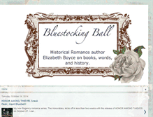 Tablet Screenshot of bluestockingball.blogspot.com