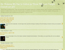 Tablet Screenshot of listeningasthosewhoaretaught.blogspot.com