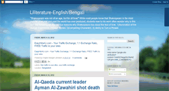 Desktop Screenshot of liliterature-englishbengali.blogspot.com