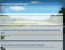 Tablet Screenshot of liliterature-englishbengali.blogspot.com