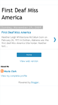 Mobile Screenshot of 1stdeafmissamerica.blogspot.com