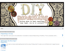 Tablet Screenshot of doityourselfparenting.blogspot.com