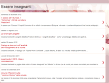 Tablet Screenshot of insegnantieriforma.blogspot.com