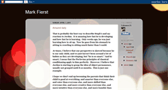 Desktop Screenshot of markfierst.blogspot.com