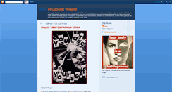 Desktop Screenshot of elcabaretvoltaire.blogspot.com