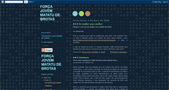 Desktop Screenshot of forcajovemmatatu.blogspot.com