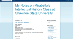 Desktop Screenshot of intellectualhistory.blogspot.com