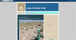 Desktop Screenshot of pepebrownieandtazathome.blogspot.com