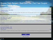 Tablet Screenshot of dailybargains-bargain.blogspot.com