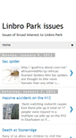 Mobile Screenshot of linbropark.blogspot.com