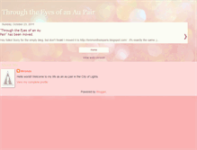 Tablet Screenshot of eyesofanaupair.blogspot.com