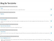 Tablet Screenshot of blog-do-tarcizinho.blogspot.com