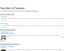 Tablet Screenshot of freewordpresstemplates.blogspot.com