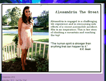 Tablet Screenshot of alexandriatheawesome.blogspot.com