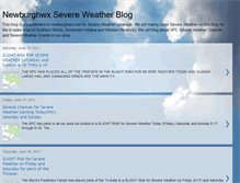 Tablet Screenshot of newburghwx.blogspot.com