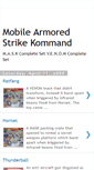 Mobile Screenshot of mobile-armored-strike-kommand.blogspot.com