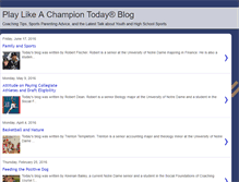 Tablet Screenshot of ndplaylikeachampiontoday.blogspot.com