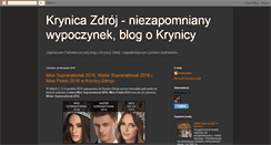 Desktop Screenshot of krynicazdroj.blogspot.com