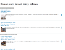 Tablet Screenshot of kovane-ploty.blogspot.com