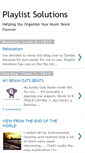 Mobile Screenshot of playlistsolutions.blogspot.com
