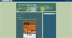 Desktop Screenshot of eltennispinamar.blogspot.com