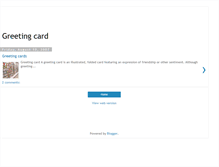 Tablet Screenshot of freegreetingcardcom.blogspot.com
