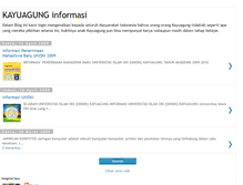 Tablet Screenshot of kayuagung-informasi.blogspot.com