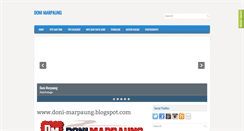 Desktop Screenshot of doni-marpaung.blogspot.com
