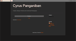 Desktop Screenshot of cyruspanganiban.blogspot.com