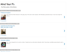 Tablet Screenshot of mindyourps.blogspot.com