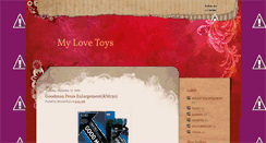 Desktop Screenshot of mylovetoys.blogspot.com