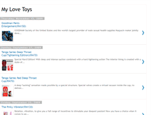 Tablet Screenshot of mylovetoys.blogspot.com