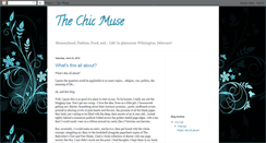 Desktop Screenshot of chicmuse.blogspot.com