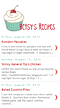 Mobile Screenshot of betsys-recipes.blogspot.com