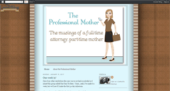 Desktop Screenshot of professionalmother.blogspot.com