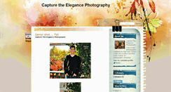 Desktop Screenshot of capturetheelegance.blogspot.com