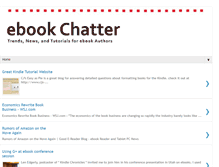 Tablet Screenshot of ebookchatter.blogspot.com